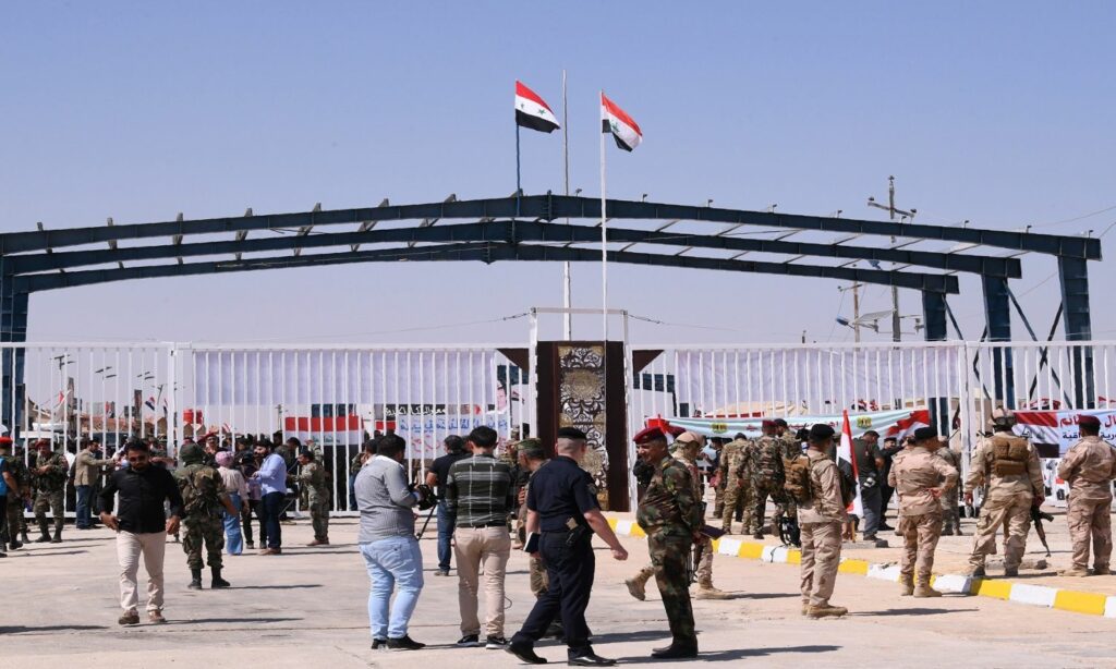 معبر "القائم" الجانب العراقي من معبر "البوكمال" - 2019 (فرانس برس)