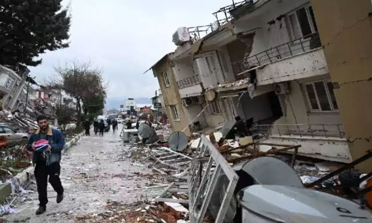 دمار كبير في ولاية هاتاي التركية بعد الزلزال_ شباط 2023 (oda tv)