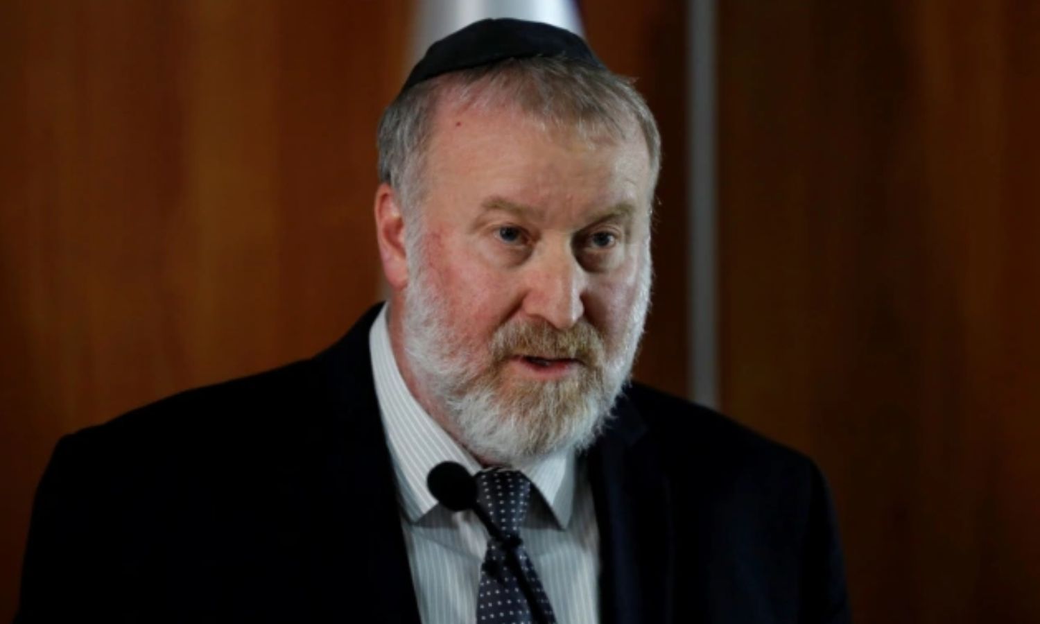 المدعي العام الإسرائيلي للقضايا الثلاثة ضد نتنياهو، أفيخاي ماندلبليت- تشرين الثاني 2019 (رويترز)