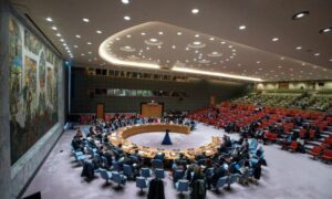 اجتماع مجلس الأمن الدولي حول الحفاظ على السلام والأمن في أوكرانيا في مقر الأمم المتحدة بنيويورك - 6 شباط 2023 (رويترز)