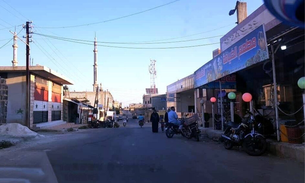 من أحد شوارع بلدة خربة غزالة شرقي درعا- تموز 2020 (درعا 24)