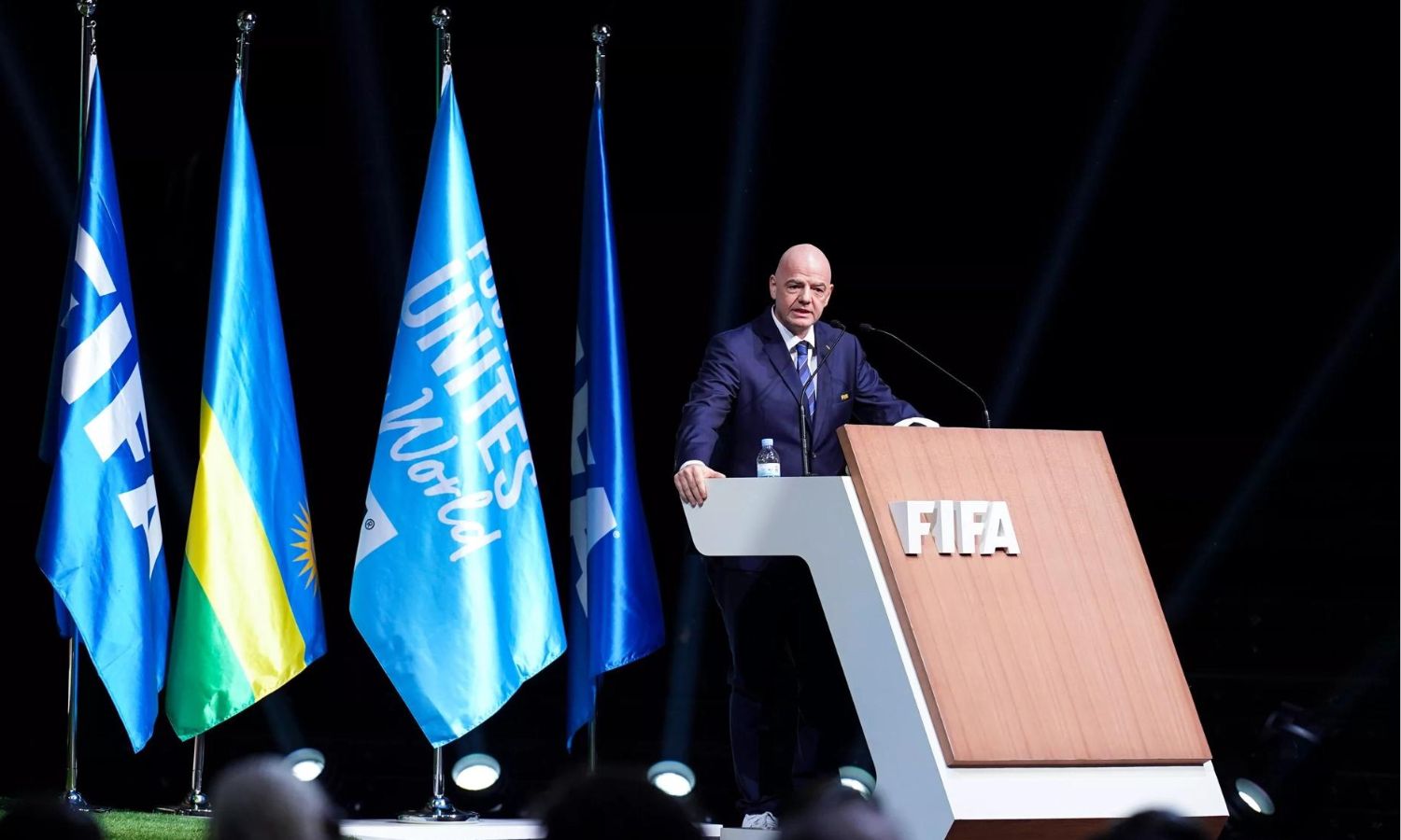 رئيس الاتحاد الدولي لكرة القدم (فيفا) جياني إنفانتينو (FIFA)