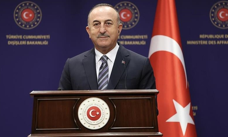 وزير الخارجية التركي، مولود جاويش أوغلو (أناضول)