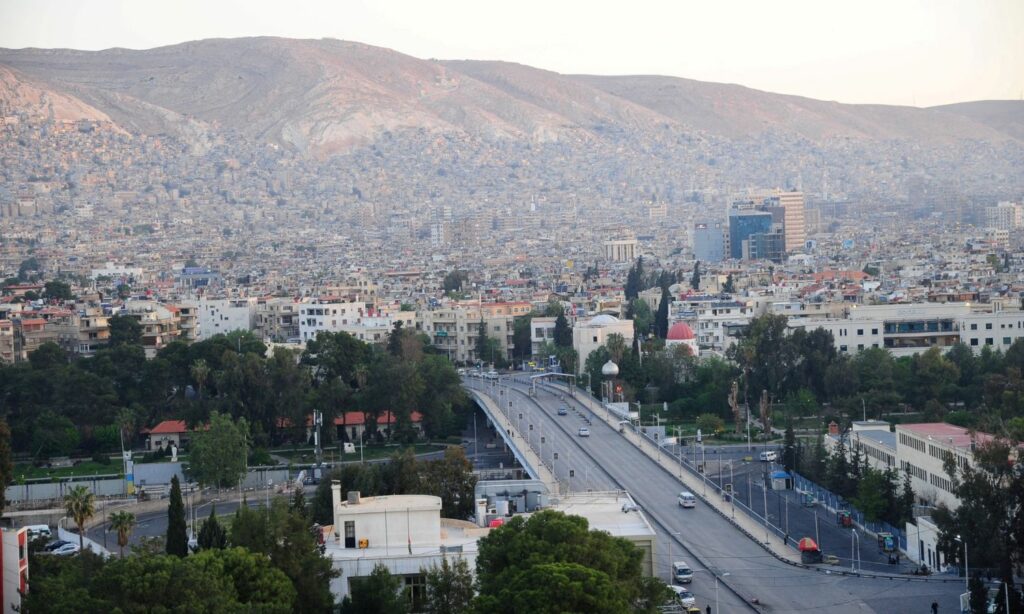 العاصمة السورية دمشق تشرين الأول 2022 (رويترز)