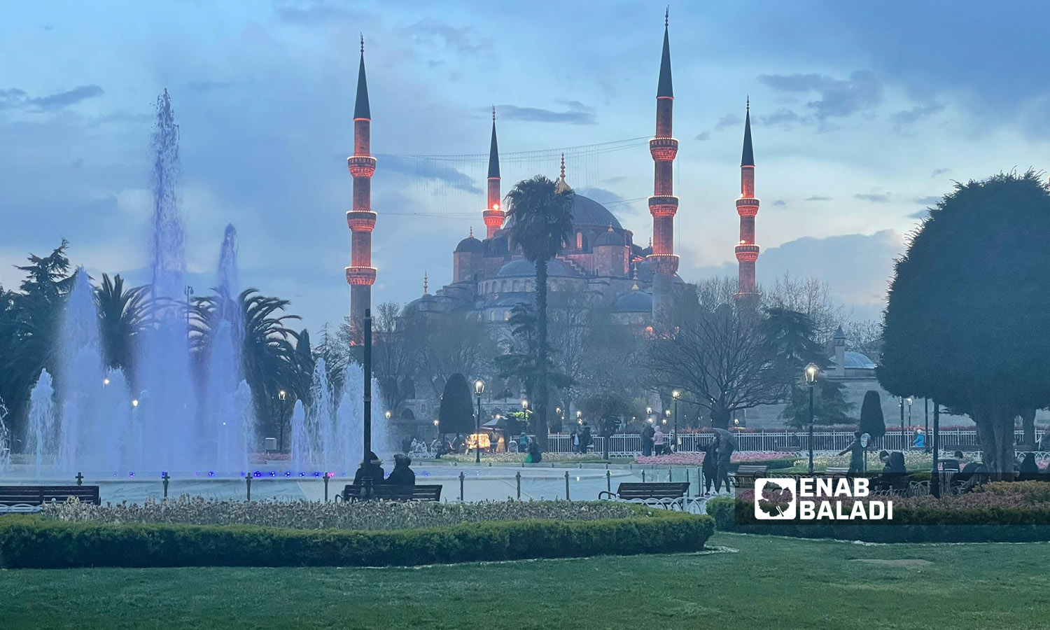جامع السلطان أحمد في اسطنبول- 18 نيسان 2023 (عنب بلدي)