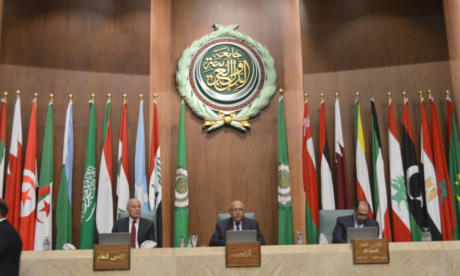 اجتماع استثنائي لوزراء الخارجية العرب في القاهرة لمناقشة الوضع في سوريا- 7 من أيار 2023 (الخارجية المصرية)