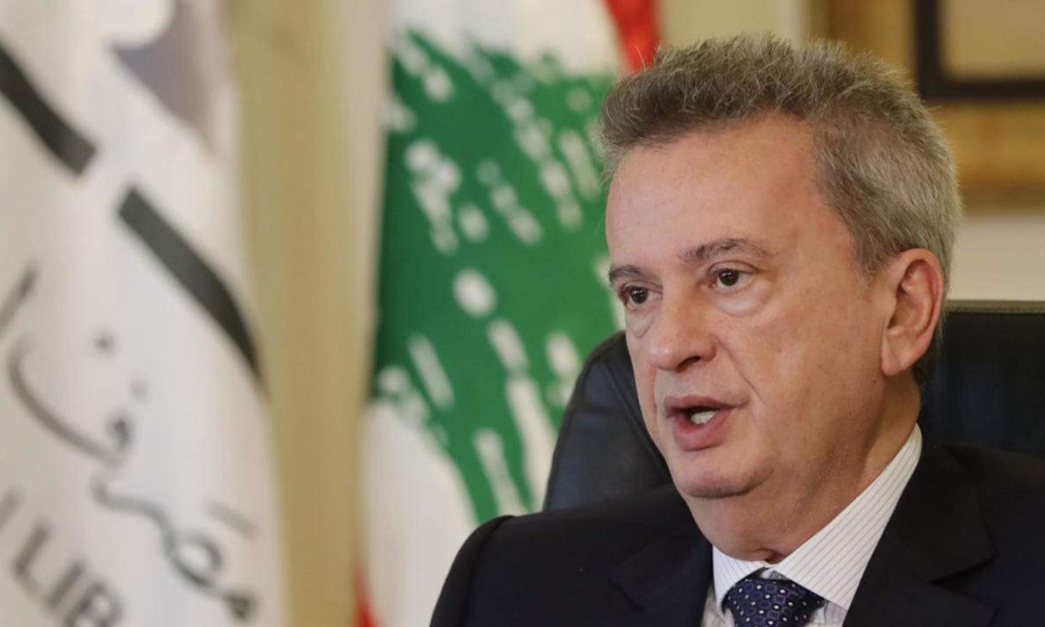 حاكم مصرف لبنان المركزي رياض سلامة (تلفزيون الجديد)