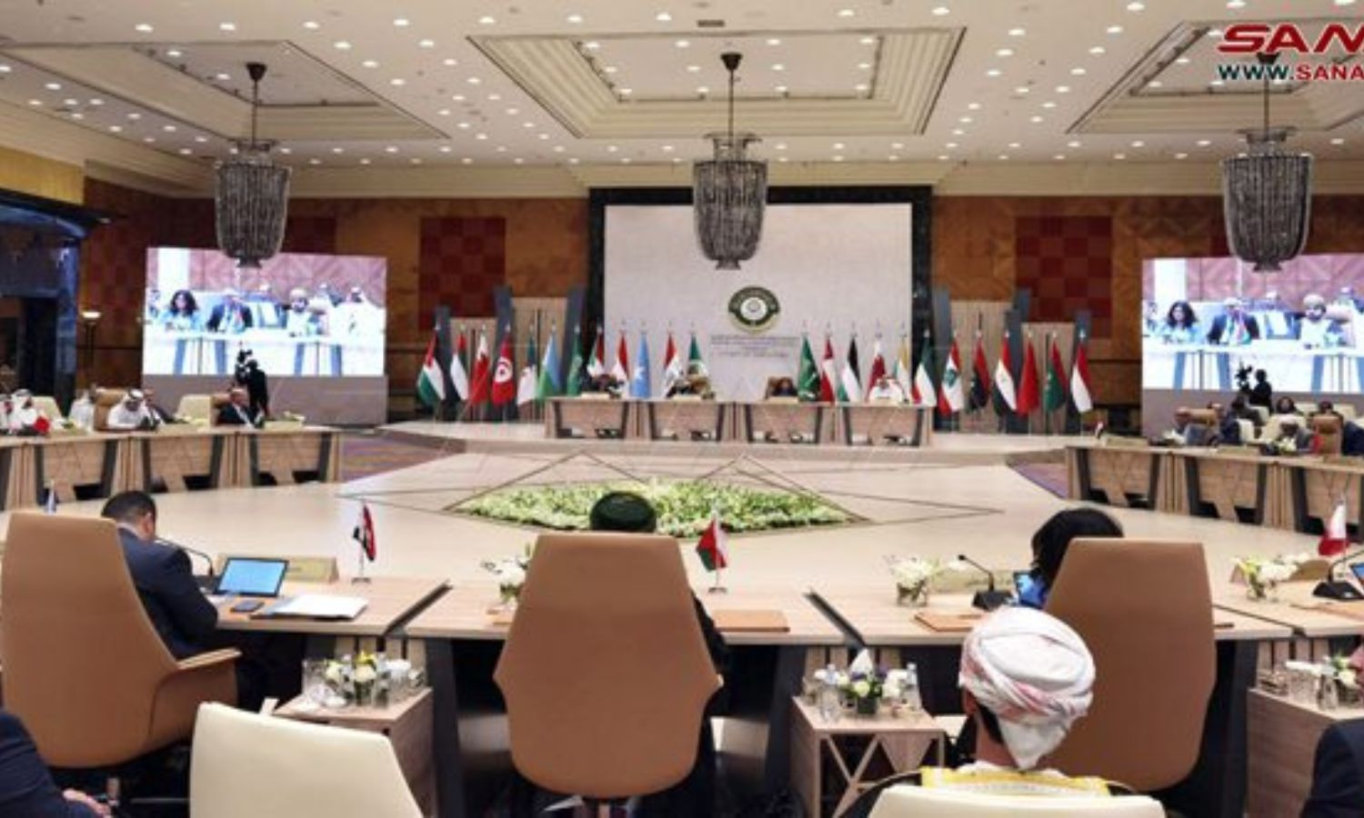 الاجتماعات التمهيدية للقمة العربية 14 أيار 2023 (سانا)