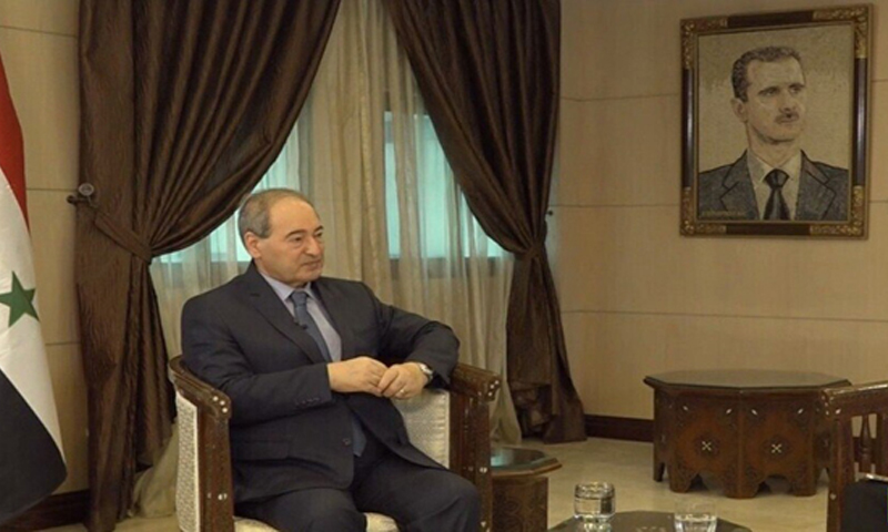 وزير الخارجية بحكومة النظام السوري فيصل المقداد- 21 أيار 2022 (روسيا اليوم)