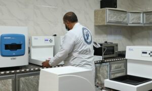 مختبر مركز الأورام بإدلب التابع للجمعية الطبية السورية الأمريكية - نيسان 2023 (سامز)
