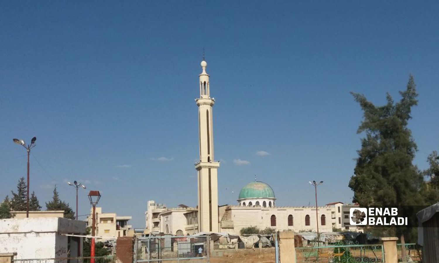 مسجد مصعب بن عمير في حي الكاشف في درعا المحطة- 18 من حزيران 2023 (عنب بلدي)