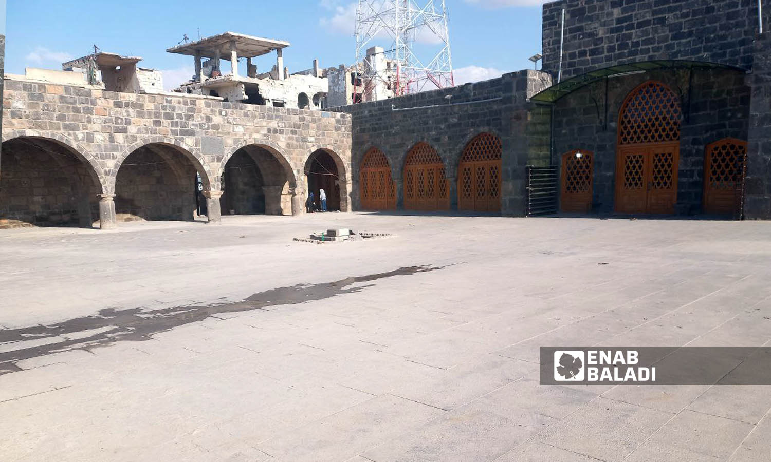 المسجد العمري في درعا-31 أيار 2023 (عنب بلدي/ سارة الأحمد)
