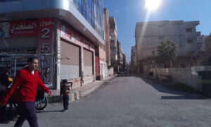 من أحد شوارع مدينة درعا البلد- 29 كانون الأول 2022 (عنب بلدي)