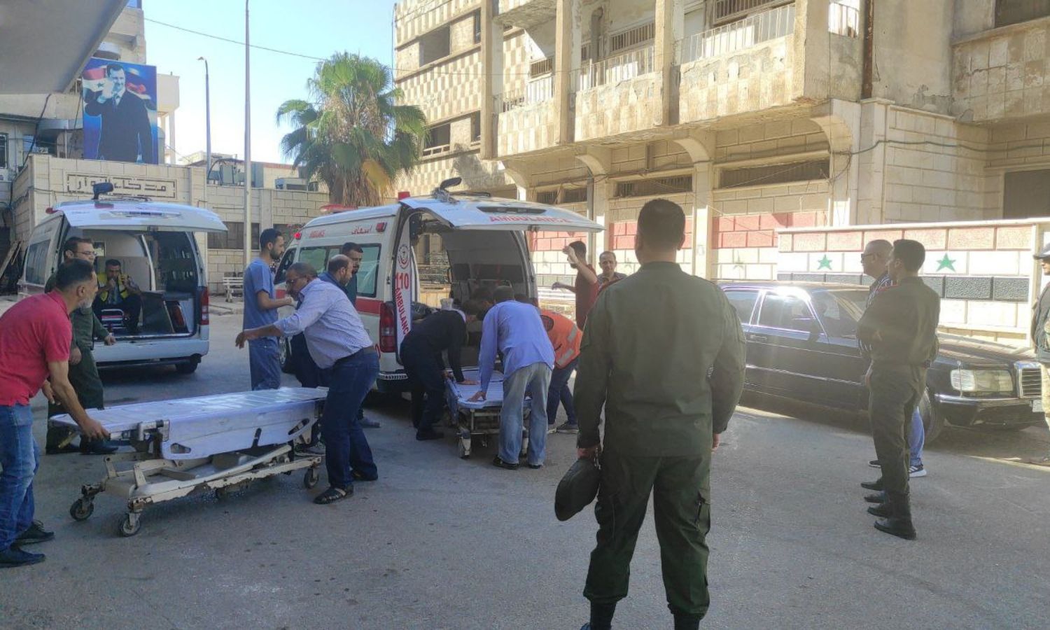 استهداف عناصر من الشرطة في درعا 25 حزيران 2023 (تشرين)