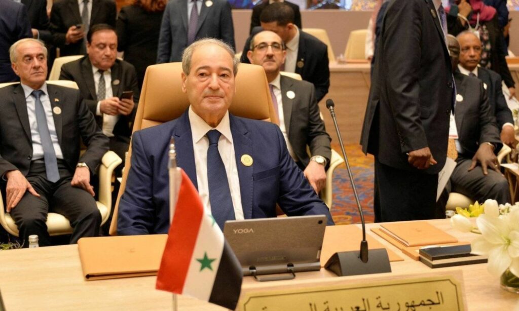 المقداد في اجتماعات وزراء خارجية الدول العربية مع جزر الباسيفيك 12 حزيران 2023 (واس)