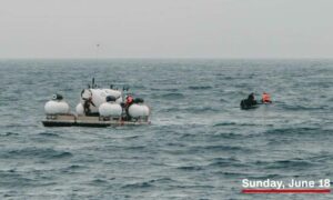 استمرار عمليات البحث حول الغواصة المفقودة 20 حزيران 2023 (حساب أكشن فيجين/ إنستغرام)