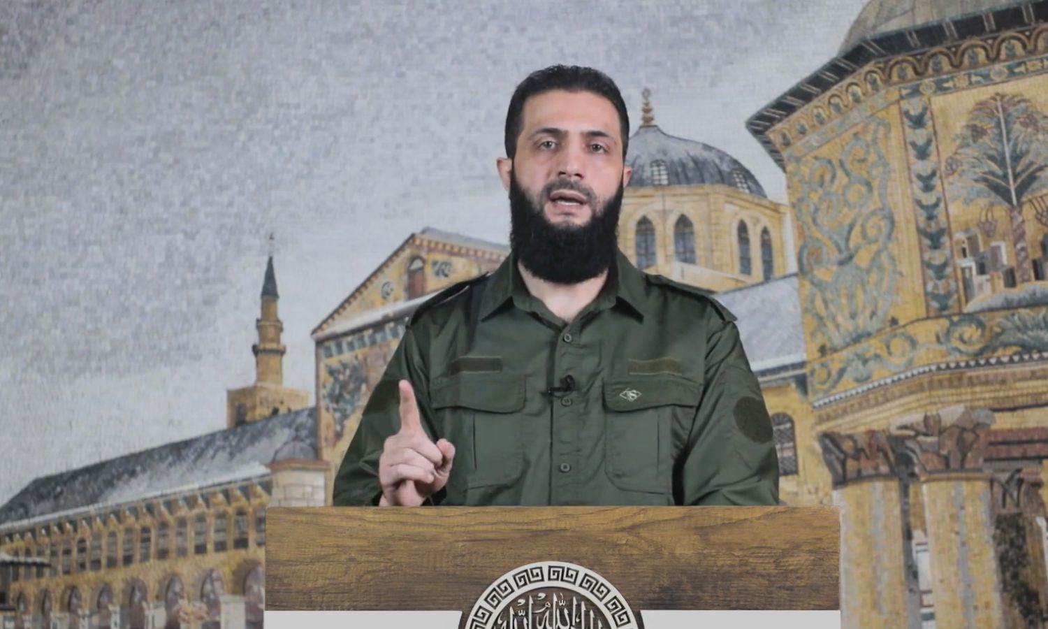 القائد العام لـ"هيئة تحرير الشام" صاحبة النفوذ العسكري في إدلب، "أبو محمد الجولاني" مُدرج ضمن المطلوبين لأمريكا- 2 من كانون الثاني 2023 (أمجاد)