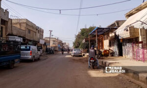 أحد شوارع مدينة طفس في ريف محافظة درعا الغربي- 11 من نيسان 2022 (عنب بلدي- حليم محمد)