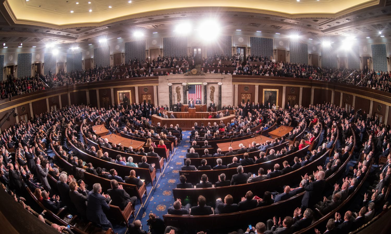 تعبيرية- مجلس النواب الأمريكي يعقد إحدى جلساته- 2018 (البيت الأبيض)