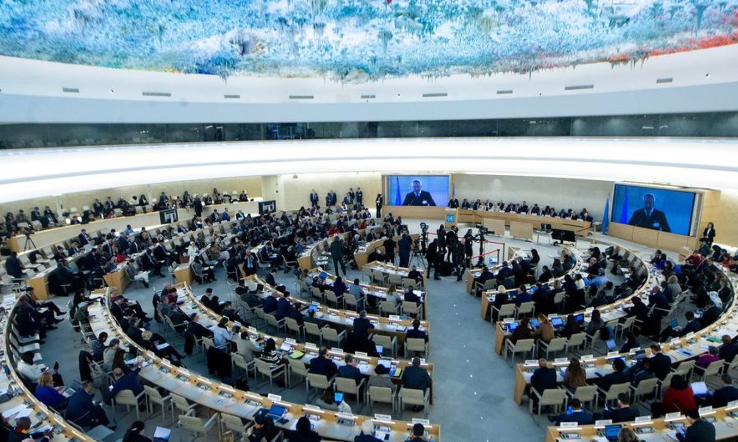 فعاليات الدورة 53 لمجلس حقوق الإنسان في جنيف-13 تموز 2023 (UN)