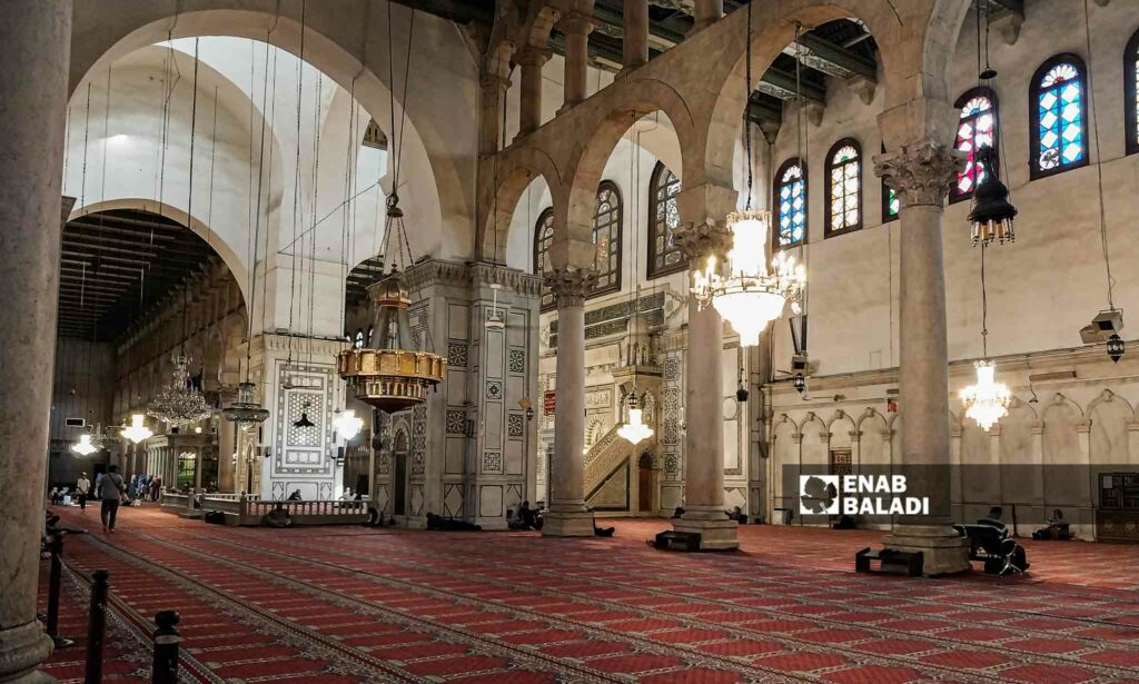المسجد الأموي في دمشق - 26 من تموز 2023 (عنب بلدي/سارة الأحمد)