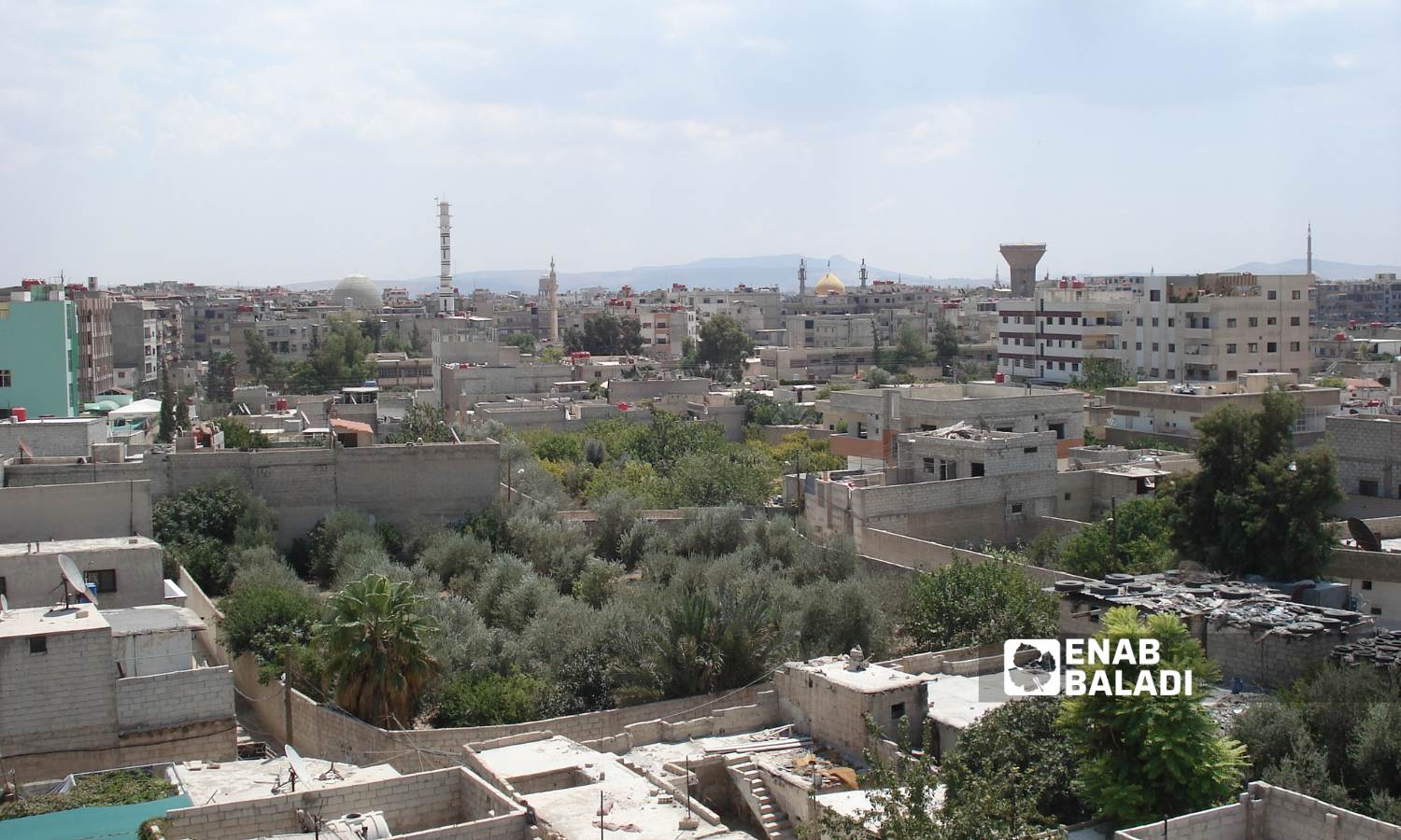 أحياء داريا المدمرة بعد مجزرة ارتكبتها قوات النظام السوري - 25 من آب 2012 (عنب بلدي)
