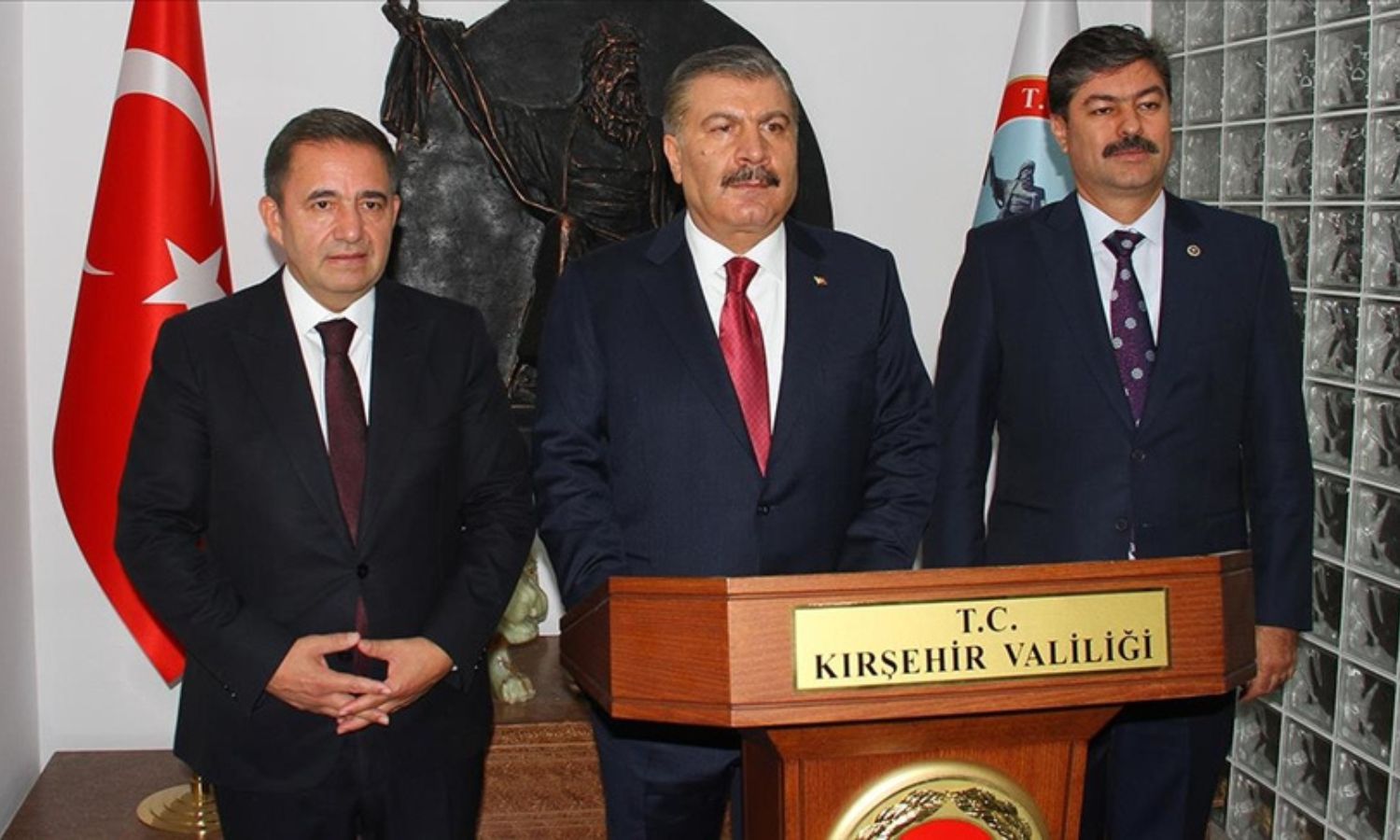 وزير الصحة التركي فخر الدين قوجا 23 من آب 2023- (الأناضول)