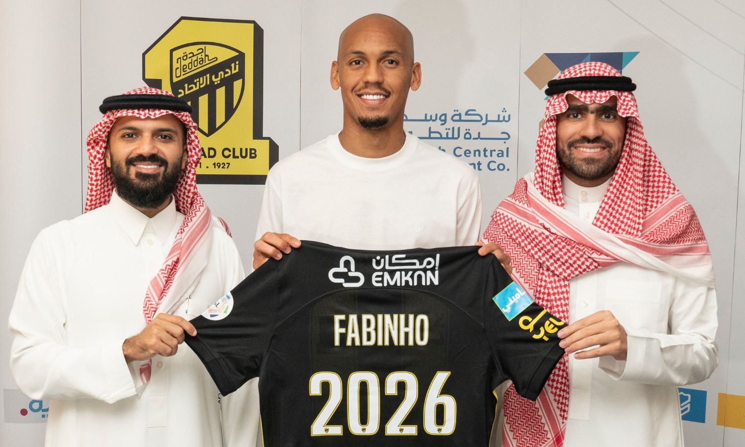 نادي الاتحاد السعودي يوقع عقدًا مع اللاعب البرازيلي فابينيو- 31 من تموز 2023 (نادي الاتحاد)
