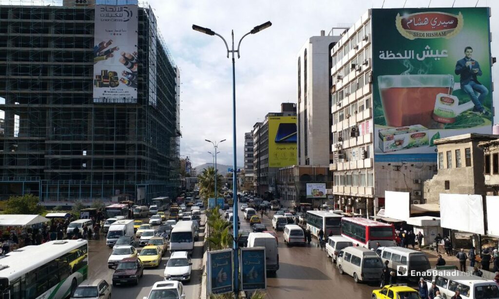 شارع الثورة وسط العاصمة دمشق - 14 من كانون الثاني 2019 (عنب بلدي)
