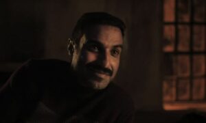 أحمد فهمي في أحد مشاهد مسلسل "سفاح الجيزة"