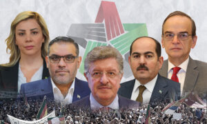 قادة في هيئات المعارضة السورية الرئيسية (تعديل عنب بلدي)
