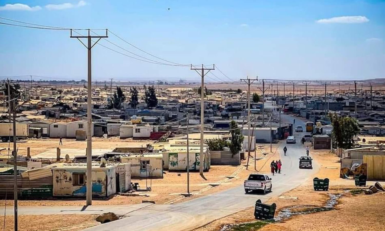 مخيم "الزعتري" للاجئين السوريين في الأردن- 8 من حزيران 2023 (مخيم الزعتري للاجئين/ فيسبوك)