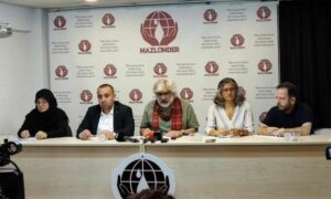 ناشطون في قضايا اللاجئين يشاركون في مؤتمر ضد ترحيل السوريين من تركيا- 19 من أيلول 2023 (Gerçek Gündem)