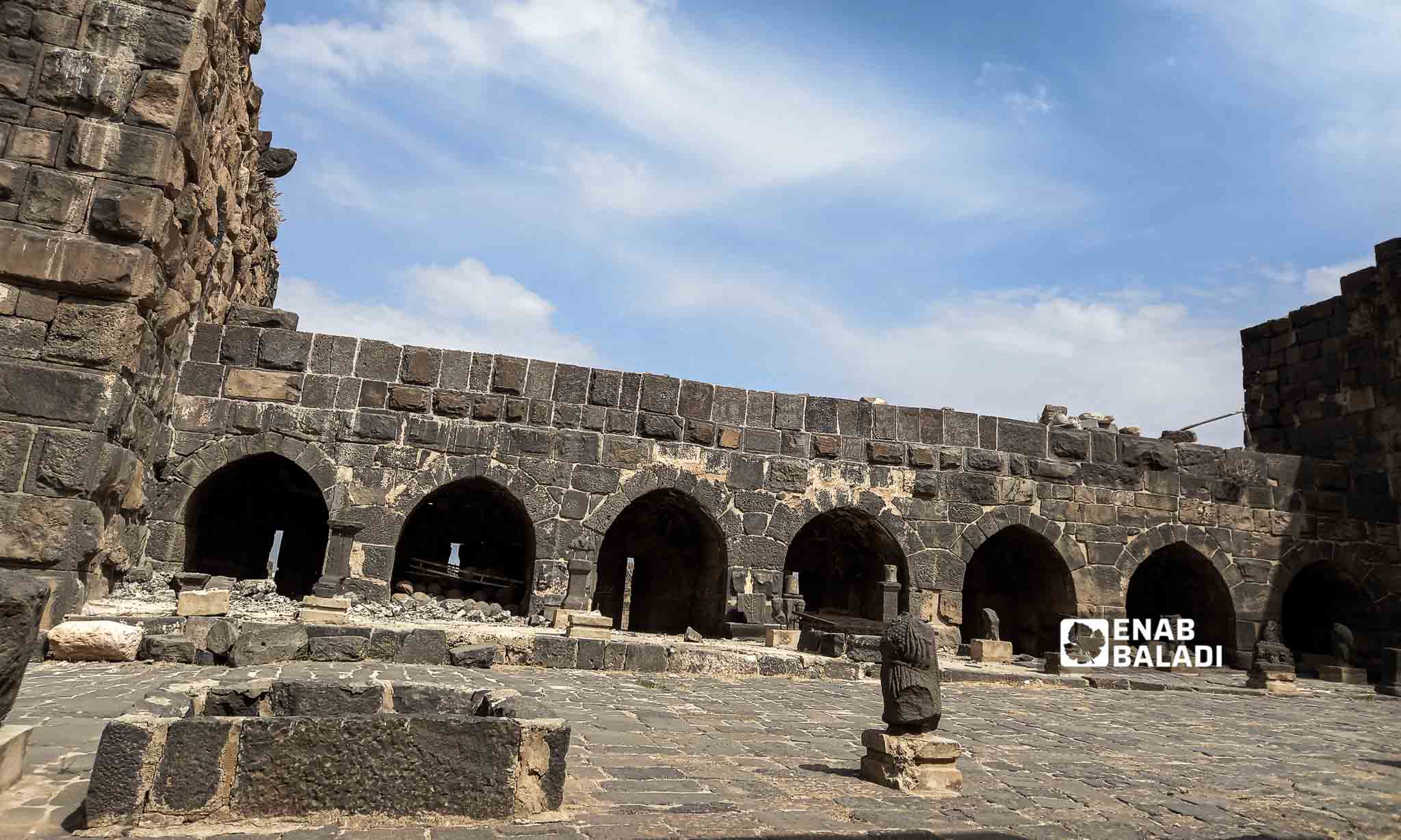 قلعة بصرى الشام في محافظة درعا جنوبي سوريا- 13 من تشرين الاول 2023 (عنب بلدي/سارة الأحمد)