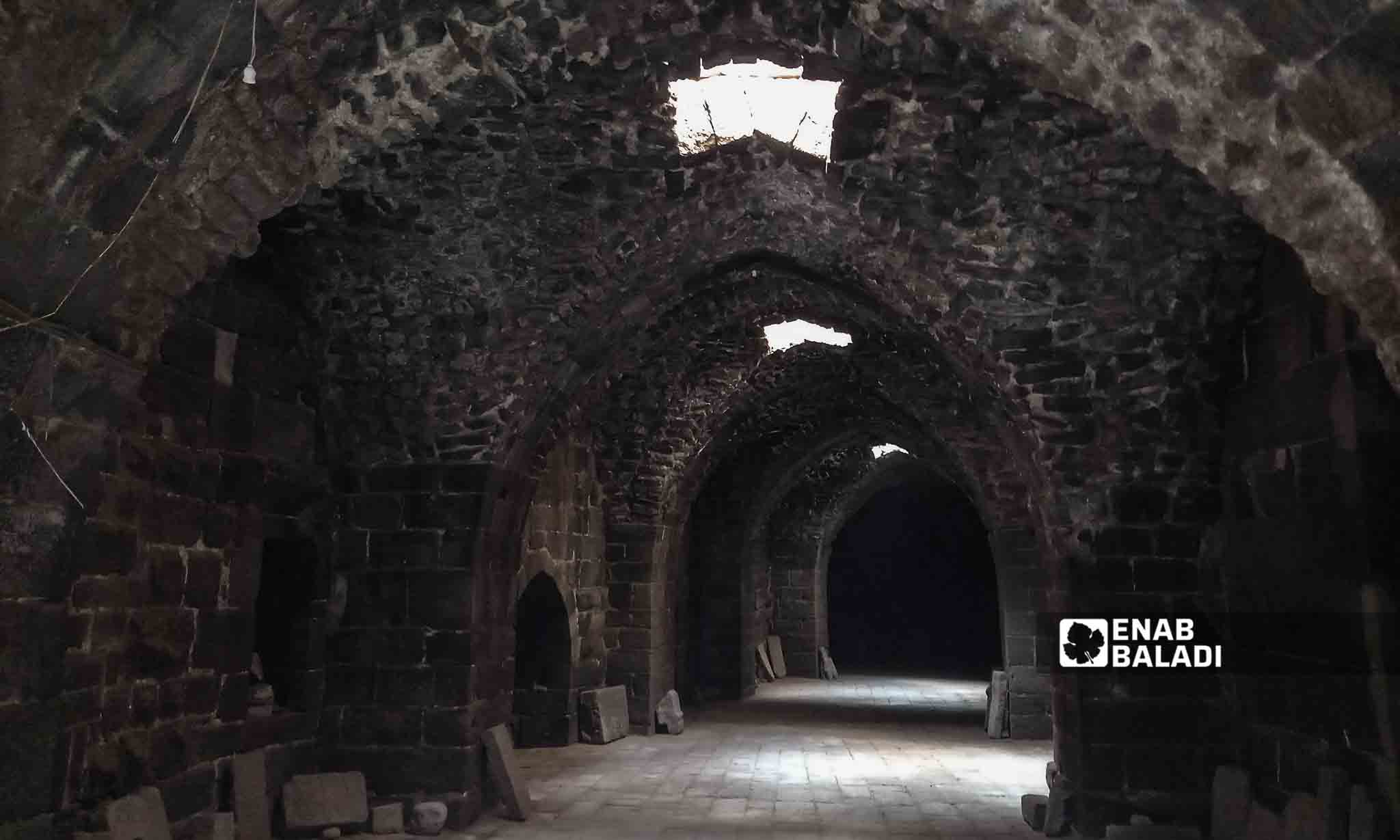 قلعة بصرى الشام في محافظة درعا جنوبي سوريا- 13 من تشرين الاول 2023 (عنب بلدي/سارة الأحمد)