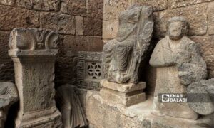  آثار مدينة بصرى الشام في محافظة درعا جنوبي سوريا- 13 من تشرين الاول 2023 (عنب بلدي/سارة الأحمد)