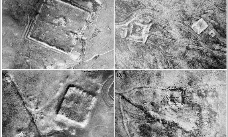 صور أقمار صناعية لمواقع أثرية رومانية في تل براك شمال شرقي سوريا (Antiquity)