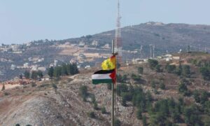 علم فلسطين وراية 