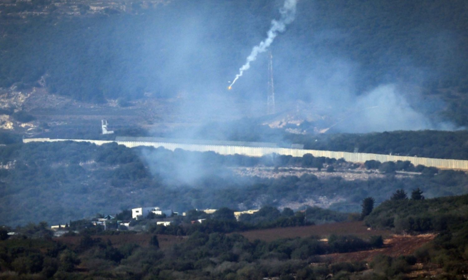 قصف إسرائيلي على جنوبي لبنان 28 من تشرين الأول 2023 (الأخبار)