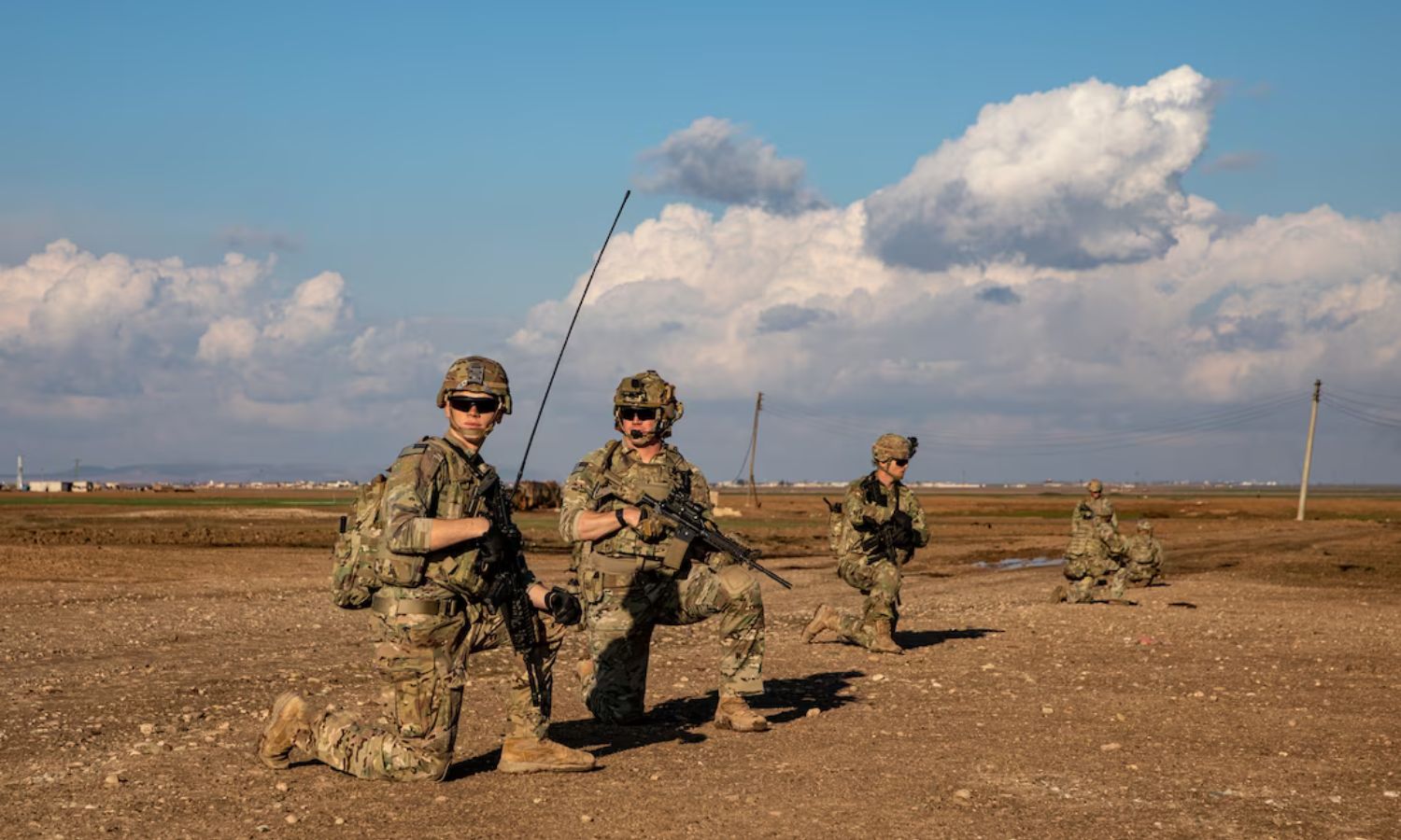 جنود من الجيش الأمريكي خلال دورية عسكرية في سوريا- 3 من شباط 2023 (سينتكوم/ الرقيب خوليو هيرنانديز)