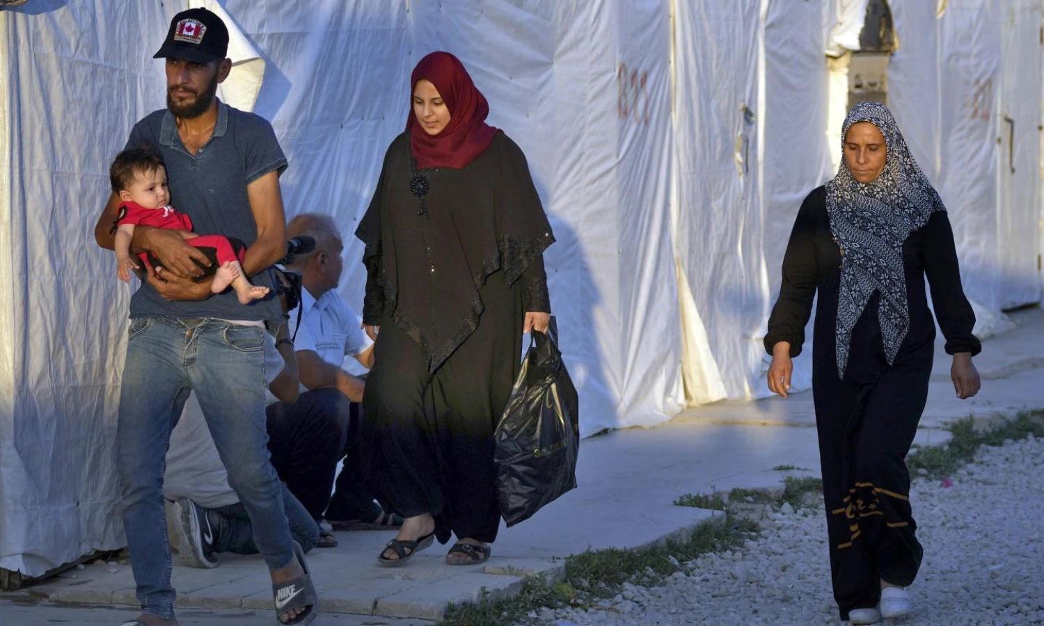مخيم للاجئين السوريين في لبنان_2 تشرين الثاني 2023(AP)