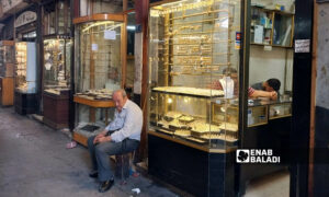 سوق الذهب بمدينة دمشق- 24 من تموز 2023 (عنب بلدي/ سارة الأحمد)