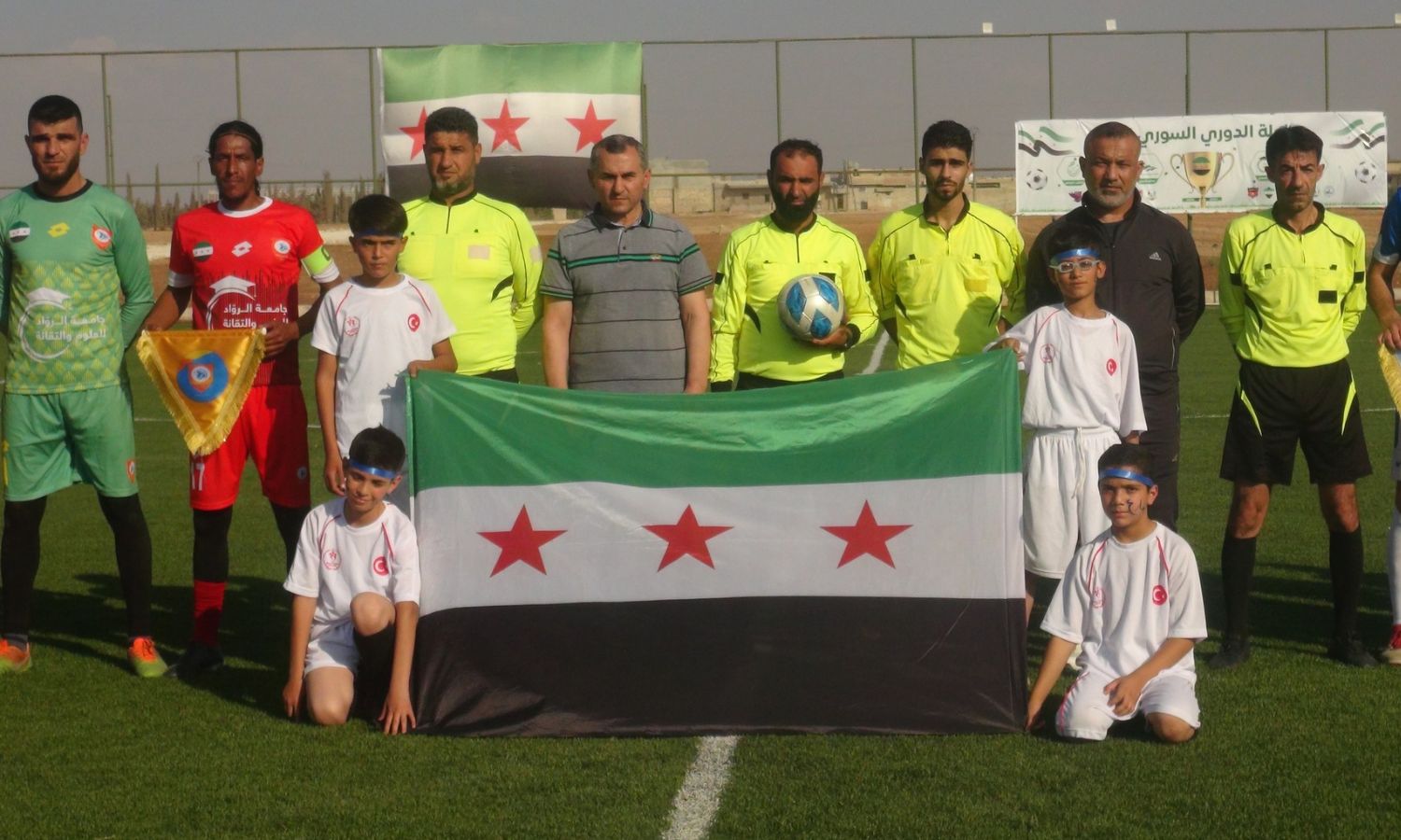 من لقاء فريق الميادين ومارع في بطولة الدوري "السوري الحر" - 14 من تشرين الأول 2023 (الدوري السوري الحر)