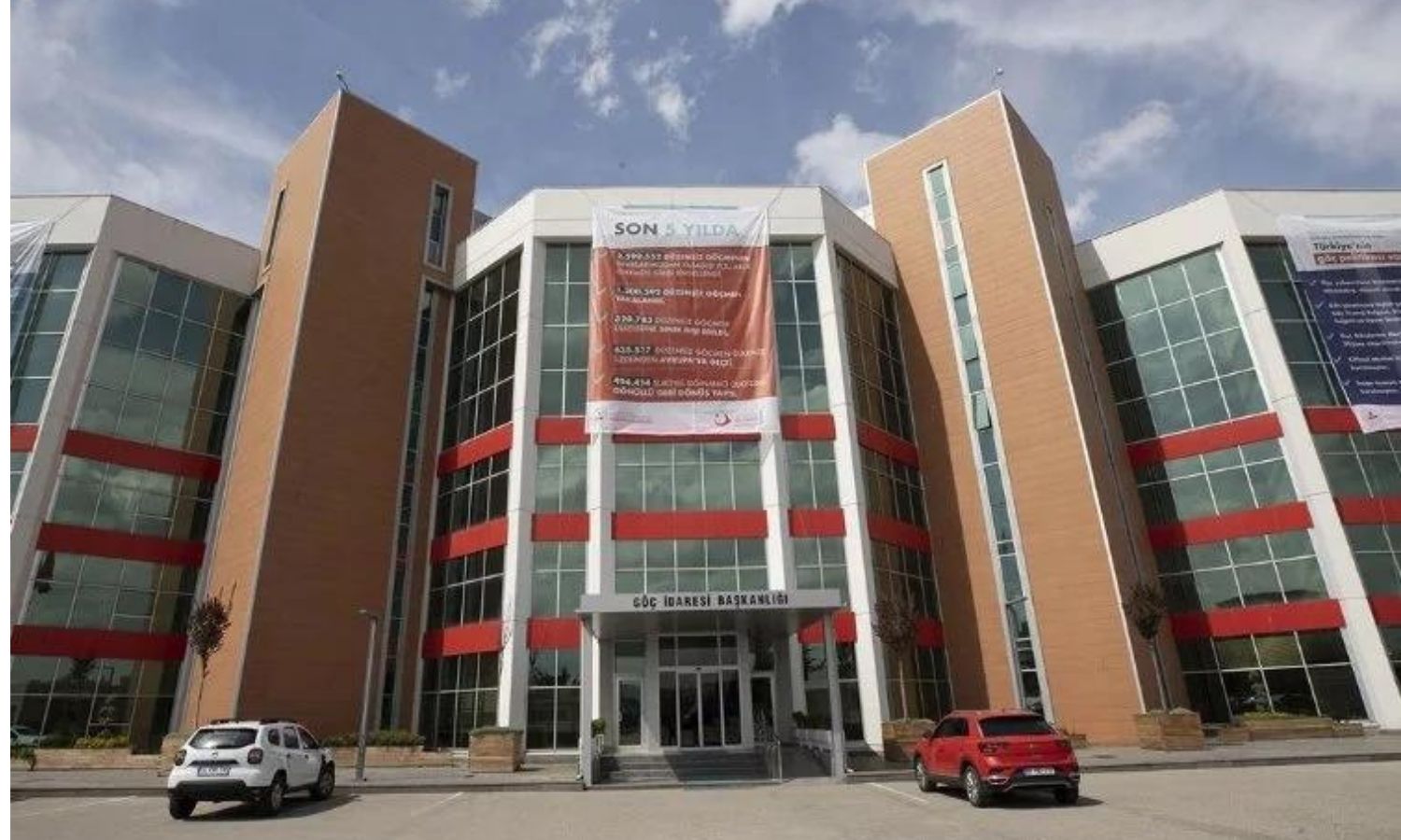 مبنى رئاسة الهجرة التركية في أنقرة_ 21 من نيسان 2022 (AA)