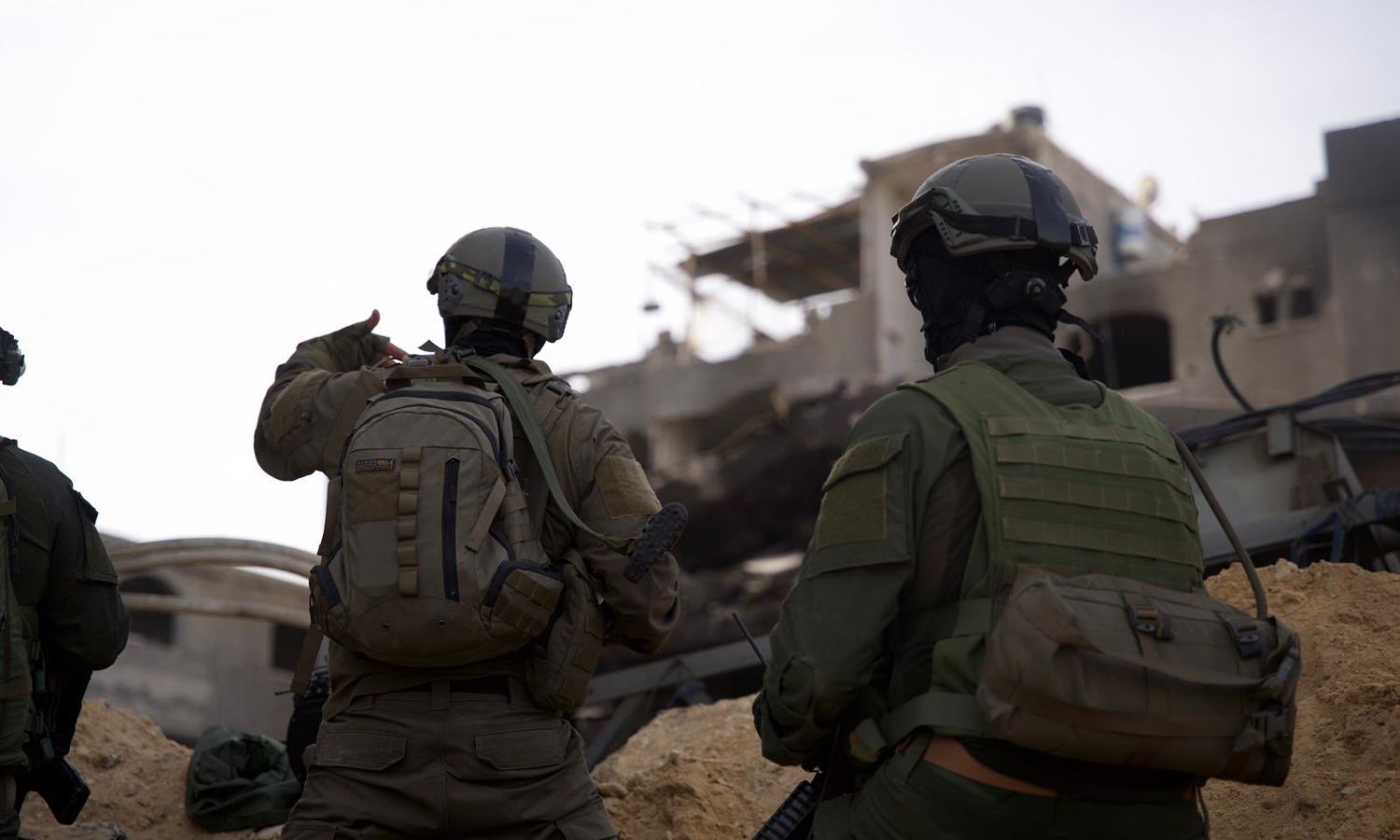 عناصر من الجيش الإسرائيلي في أول أيام تجدد القتال في غزة- 1 من كانون الأول 2023 (الجيش الإسرائيلي/ إكس)