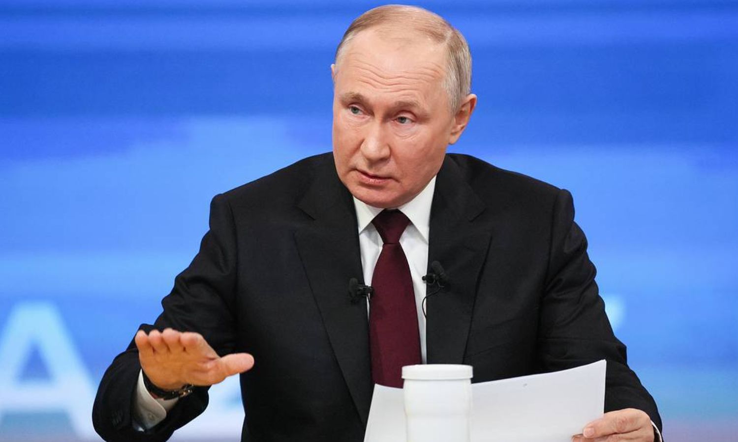 الرئيس الروسي فلاديمير بوتين 14 كانون الأول 2023 (Tass)