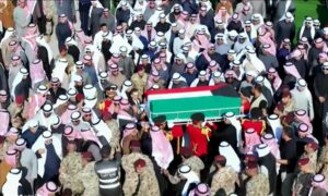 جنازة أمير دولة الكويت الشيخ نواف الأحمد الجابر الصباح - 17 من كانون الأول 2023 (التلفزيون الكويتي)