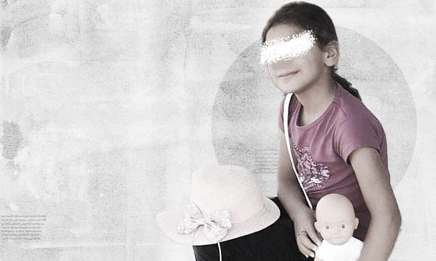 طفلة سورية قتلت في مدينة كلّس التركية في نيسان 2023 (تعديل عنب بلدي)