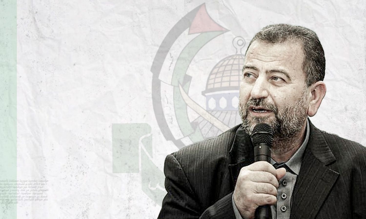 نائب رئيس المكتب السياسي في حركة "المقاومة الإسلامية" (حماس)_ (تعديل عنب بلدي)