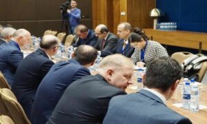 اجتماع وفد النظام السوري مع نظيره الروسي في أستانة- 24 كانون الثاني 2024 (سانا)